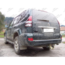 O 53 AUTO-HAK Фаркоп для Toyota Land Cruiser Prado 120 2002-2009, Prado 150 2009-, Lexus GX 2003-2009, GX 2009- Требуется подрезка бампера. Тип шара: A. Нагрузки: 3500/130 кг, масса фаркопа 13,