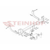 P-042 STEINHOF Фаркоп на Peugeot 407 универсал 2004-2008 (без подрезки бампера), Peugeot 407 универсал 2008-2011 (требуется подрезка бампера). Тип шара: A. Нагрузки: 1600/75 кг, масса фаркопа 22,8 кг (без электрики в комплекте)