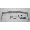 P003A GALIA Полностью оцинкованный фаркоп на Peugeot 206 хетчбек 3/5 дверей, купе, кабриолет 1998-2003. Подрозетник убирается за бампер. Тип шара: A. Подрезка бампера. Нагрузки: 1100/50 кг, масса фаркопа 13,02 кг