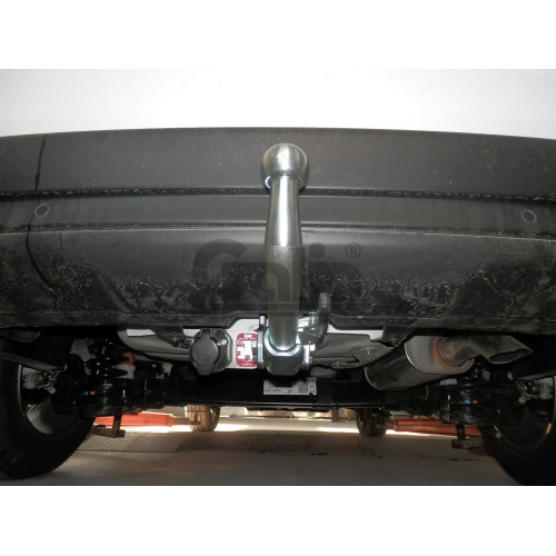 P045A GALIA Полностью оцинкованный фаркоп на Peugeot 2008 2013-2019. Тип шара: A. Установка без снятия и выреза бампера. Нагрузки: 1400/60 кг, масса фаркопа 16,01 кг