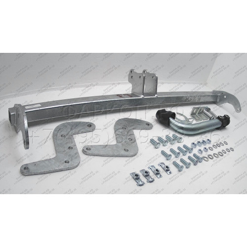 P045A GALIA Полностью оцинкованный фаркоп на Peugeot 2008 2013-2019. Тип шара: A. Установка без снятия и выреза бампера. Нагрузки: 1400/60 кг, масса фаркопа 16,01 кг
