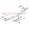 R-110 STEINHOF Фаркоп на Renault Megane III Grand Scenic 2009-2016 без подрезки бампера. Тип шара: A. Нагрузки: 1300/75 кг, масса фаркопа 14,35 кг (без электрики в комплекте)