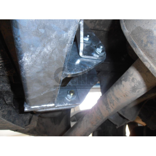 R046A GALIA Полностью оцинкованный фаркоп на Renault Scenic RX4 1999-2007. Тип шара: A. Установка без снятия и выреза бампера. Нагрузки: 1350/65 кг, масса фаркопа 17,5 кг