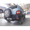 R046A GALIA Полностью оцинкованный фаркоп на Renault Scenic RX4 1999-2007. Тип шара: A. Установка без снятия и выреза бампера. Нагрузки: 1350/65 кг, масса фаркопа 17,5 кг