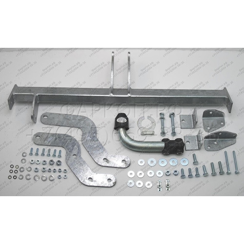 R046A GALIA Полностью оцинкованный фаркоп на Renault Scenic RX4 1999-2007. Тип шара: A. Установка без снятия и выреза бампера. Нагрузки: 1350/65 кг, масса фаркопа 17,5 кг