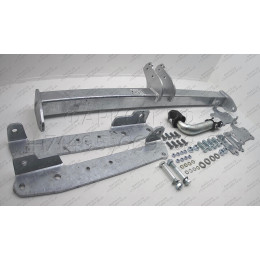 R050A GALIA Полностью оцинкованный фаркоп на Land Rover Range Rover III 2002-2013. Тип шара: A. Без выреза бампера. Нагрузки: 3500/150 кг, масса фаркопа 25,5 кг