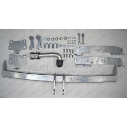 R050A GALIA Полностью оцинкованный фаркоп на Land Rover Range Rover III 2002-2013. Тип шара: A. Без выреза бампера. Нагрузки: 3500/150 кг, масса фаркопа 25,5 кг