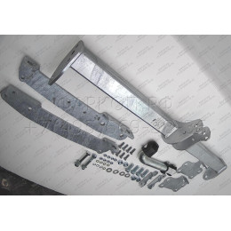 R050A GALIA Полностью оцинкованный фаркоп на Land Rover Range Rover III 2002-2013. Тип шара: A. Без выреза бампера. Нагрузки: 3500/150 кг, масса фаркопа 25,5 кг