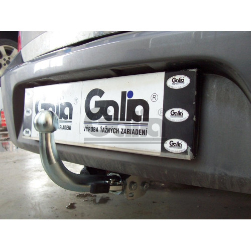 R083C GALIA Полностью оцинкованный фаркоп на Renault Symbol седан 2000-2008, 2008-2012. Тип шара: C (горизонтальный съемный). Установка без снятия и выреза бампера. Нагрузки: 1150/75 кг, масса фаркопа 14,1 кг