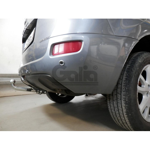 R092C GALIA Полностью оцинкованный фаркоп на Renault Koleos 2008-2016. Подрозетник убирается за бампер. Тип шара: C (горизонтальный съемный). Без выреза бампера. Нагрузки: 2000/100 кг, масса фаркопа 18,85 кг