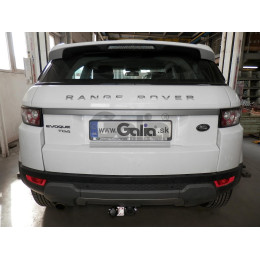 R093C GALIA Полностью оцинкованный фаркоп на Land Rover Range Rover Evoque 2011-2019. Тип шара: C (горизонтальный съемный). Невидимый вырез бампера. Нагрузки: 2000/125 