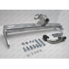 R093C GALIA Полностью оцинкованный фаркоп на Land Rover Range Rover Evoque 2011-2019. Тип шара: C (горизонтальный съемный). Невидимый вырез бампера. Нагрузки: 2000/125 кг, масса фаркопа 16,07 кг