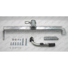 R093C GALIA Полностью оцинкованный фаркоп на Land Rover Range Rover Evoque 2011-2019. Тип шара: C (горизонтальный съемный). Невидимый вырез бампера. Нагрузки: 2000/125 кг, масса фаркопа 16,07 кг