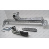 R093C GALIA Полностью оцинкованный фаркоп на Land Rover Range Rover Evoque 2011-2019. Тип шара: C (горизонтальный съемный). Невидимый вырез бампера. Нагрузки: 2000/125 кг, масса фаркопа 16,07 кг