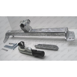 R093C GALIA Полностью оцинкованный фаркоп на Land Rover Range Rover Evoque 2011-2019. Тип шара: C (горизонтальный съемный). Невидимый вырез бампера. Нагрузки: 2000/125 