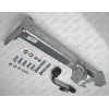 R093C GALIA Полностью оцинкованный фаркоп на Land Rover Range Rover Evoque 2011-2019. Тип шара: C (горизонтальный съемный). Невидимый вырез бампера. Нагрузки: 2000/125 кг, масса фаркопа 16,07 кг