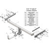 R115-BA TAVIALS ТСУ для Renault Duster 4WD 2011-2015, 2015-2021, 2021-2022 (без выреза бампера), Renault Duster 2WD 2011-2015, 2015-2021, 2021-2022, Nissan Terrano 2014-2022 (требуется подрезка бампера). Тип шара: C (оцинкованный, съемный). Нагрузки: 1500