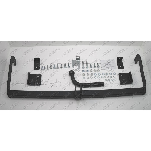 RN 08 AVTOS Фаркоп на Renault Kangoo 2010-2020. Необходима подрезка бампера. Тип шара: A. Нагрузки: 1350/75 кг, масса фаркопа 18 кг (без электрики в комплекте)