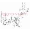 S-407 STEINHOF Фаркоп на Opel Agila 2WD/4WD 09/2002-04/2008, Suzuki Wagon R+ 2WD/4WD 10/2002-2008 без снятия и подрезки бампера. Тип шара: A. Нагрузки: 800/65 кг, масса фаркопа 18,7 кг (без электрики в комплекте)