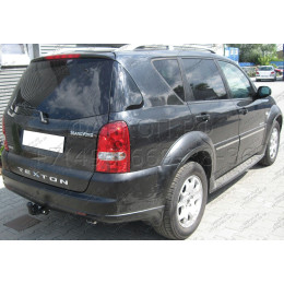 S-460 STEINHOF Фаркоп на SsangYong Rexton, кроме версии с парктрониками 2006-2013. Требуется подрезка бампера. Тип шара: A. Нагрузки: 3500/140 кг, масса фаркопа 20 кг 