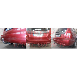 S072A GALIA Полностью оцинкованный фаркоп на Subaru Forester 1997-2008. Подрозетник убирается за бампер. Тип шара: A. Без выреза бампера. Нагрузки: 2100/85 кг, ма