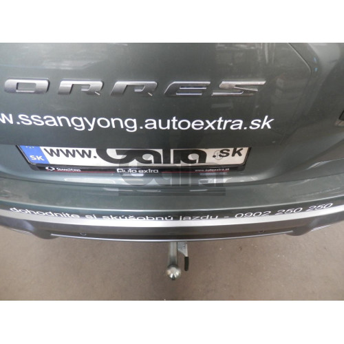S145V GALIA Полностью оцинкованный фаркоп на KGM Torres 2023-, SsangYong Torres 2022-2023. Подрозетник убирается за бампер. Тип шара: AV (вертикальное быстросъемное крепление шара на ключе). Невидимый вырез бампера. Нагрузки: 1600/100 кг, масса фаркопа 18
