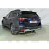 TCU00291 ТСС Фаркоп на Subaru Outback 2021-. Требуется подрезка бампера. Тип шара: E (шаровый узел под американский квадрат). Нагрузки: 1250/75 кг