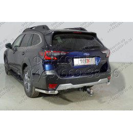 TCU00291 ТСС Фаркоп на Subaru Outback 2021-. Требуется подрезка бампера. Тип шара: E (шаровый узел под американский квадрат). Нагрузки: 1250/75 кг