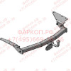 SY 005 AVTOS Фаркоп на SsangYong Kyron 2005-2016, SsangYong Rexton 2002-2006 без подрезки бампера. Тип шара: A. Нагрузки: 2000/100 кг, масса фаркопа 19 кг (без электрики в комплекте)