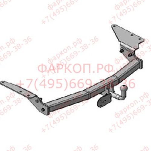 SY 005 AVTOS Фаркоп на SsangYong Kyron 2005-2016, SsangYong Rexton 2002-2006 без подрезки бампера. Тип шара: A. Нагрузки: 2000/100 кг, масса фаркопа 19 кг (без электрики в комплекте)