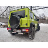 FA 0350-E(N) Бизон Фаркоп с хромированной накладкой на Suzuki Jimny 2018- без подрезки бампера. Тип шара: E (легкосъемный шар под квадрат). Нагрузки: 1800/130 кг. Не комплектуется электрикой