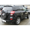 T-189 STEINHOF Фаркоп на Toyota RAV4 с запасным колесом на двери 2006-2013 без подрезки бампера. Тип шара: AH (горизонтальное быстросъемное крепление шара на ключе). Нагрузки: 2000/90 кг, масса фаркопа 23,8 кг (без электрики в комплекте)