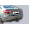 T-VAZ-41A TAVIALS ТСУ со съемным шаром для Lada Vesta седан 2015-2022 без выреза бампера. Нагрузки: 1200/75 кг, масса фаркопа 10,9 кг (без электрики в комплекте)