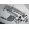 T050C GALIA Полностью оцинкованный фаркоп на Toyota Land Cruiser 100 1998-2008, Lexus LX470 1998-2008. Тип шара: C (горизонтальный съемный). Установка без снятия и выреза бампера. Нагрузки: 3500/140 кг, масса фаркопа 25,87 кг
