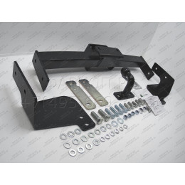 T110-FC Лидер-плюс ТСУ для Toyota Land Cruiser 200 2007-2021, Lexus LX570 2007-2021, Lexus LX450d 2015-2021 без снятия и выреза бампера. Тип шара: FC. Нагрузки: 1200/50 кг, масса фаркопа 1