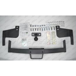 T110-FC Лидер-плюс ТСУ для Toyota Land Cruiser 200 2007-2021, Lexus LX570 2007-2021, Lexus LX450d 2015-2021 без снятия и выреза бампера. Тип шара: FC. Нагрузки: 1200/50 кг, масса фаркопа 1