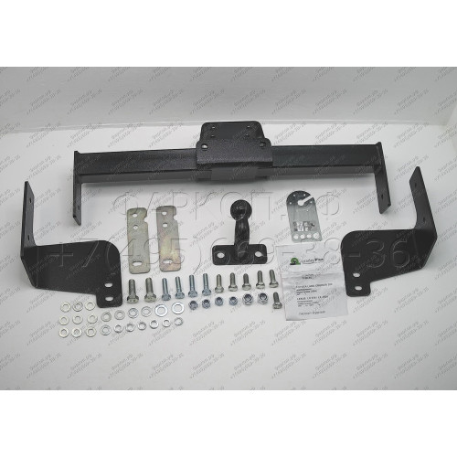 T110-FC Лидер-плюс ТСУ для Toyota Land Cruiser 200 2007-2021, Lexus LX570 2007-2021, Lexus LX450d 2015-2021 без снятия и выреза бампера. Тип шара: FC. Нагрузки: 1200/50 кг, масса фаркопа 19,32 кг (без электрики в комплекте)