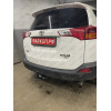 T116-A Лидер-плюс ТСУ для Toyota RAV4 2013-2019. Требуется подрезка бампера. Нагрузки: 1500/75 кг, масса фаркопа 23,5 кг (без электрики в комплекте)