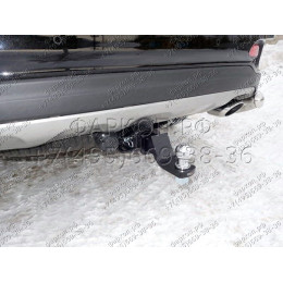 TCU00112 ТСС Фаркоп на Kia Sorento Prime 2018-2020. Требуется подрезка бампера. Тип шара: E (шаровый узел под американский квадрат). Нагрузки: 1500/80 кг