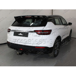 TCU00154 ТСС Фаркоп на Geely Coolray 2020-2024, 2024-, Belgee X50 2023- без подрезки бампера. Тип шара: E (шаровый узел под американский квадрат). Нагрузки: 1250/75 кг