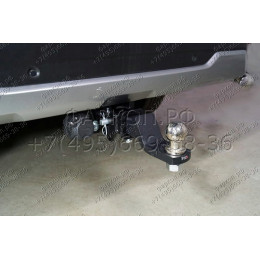 TCU00291 ТСС Фаркоп на Subaru Outback 2021-. Требуется подрезка бампера. Тип шара: E (шаровый узел под американский квадрат). Нагрузки: 1250/75 кг