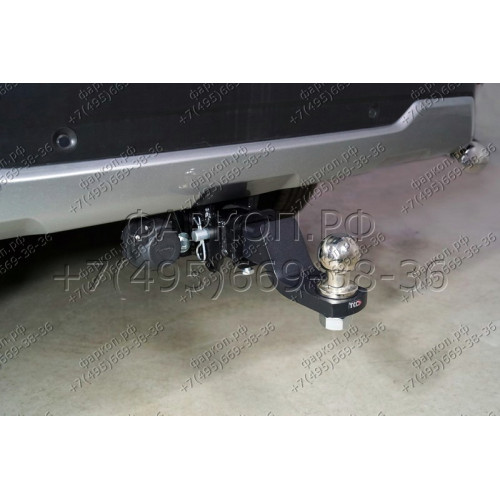 TCU00291 ТСС Фаркоп на Subaru Outback 2021-. Требуется подрезка бампера. Тип шара: E (шаровый узел под американский квадрат). Нагрузки: 1250/75 кг