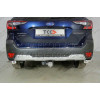 TCU00291 ТСС Фаркоп на Subaru Outback 2021-. Требуется подрезка бампера. Тип шара: E (шаровый узел под американский квадрат). Нагрузки: 1250/75 кг