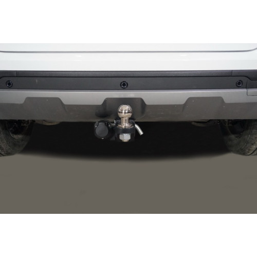 TCU00327 ТСС Фаркоп на Chery Tiggo 4 Pro 2022- без подрезки бампера. Тип шара: E (шаровый узел под американский квадрат). Нагрузки: 1500/100 кг