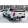 THI-15-991124.00 PT GROUP Фаркоп с нержавеющей накладкой на Sollers ST6 2023-, Sollers ST8 2025-, Toyota Hilux 2015-, JAC T6 2015-, JAC T8 2023-, JAC T8 Pro 2023- без подрезки бампера. Тип шара: E (легкосъемный шар под квадрат). Нагрузки: 3500/140 кг, мас