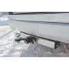 TLT-21-991124.00 PT GROUP Фаркоп с нержавеющей накладкой на Toyota Land Cruiser 300 2021-, Lexus LX600 2022- без подрезки бампера. Тип шара: E (легкосъемный шар под квадрат). Нагрузки: 3500/140 кг, масса фаркопа 14,2 кг (без электрики в комплекте)