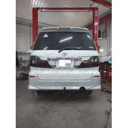 H.T46.A HALTY Фаркоп на Toyota Estima 2000-2006 (в т.ч. комплектация Aeras), Toyota Alphard 2002-2008, Toyota Previa 2000-2006. Возможно потребуется подрезка бампера. Тип шара: A. Нагру