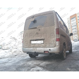 H.T63.A HALTY Фаркоп на Toyota Lite Ace S400 2008-, Toyota Town Ace S400 2008-, Daihatsu Gran Max 2007-, Mazda Bongo 2020- без подрезки бампера. Тип шара: A. Нагрузки: 750/75 кг, масса фаркопа 17,8 к