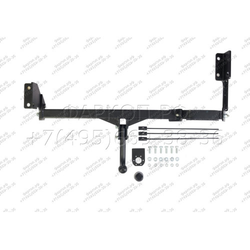 H.T46.A HALTY Фаркоп на Toyota Estima 2000-2006 (в т.ч. комплектация Aeras), Toyota Alphard 2002-2008, Toyota Previa 2000-2006. Возможно потребуется подрезка бампера. Тип шара: A. Нагрузки: 750/75 кг, масса фаркопа 21,8 кг