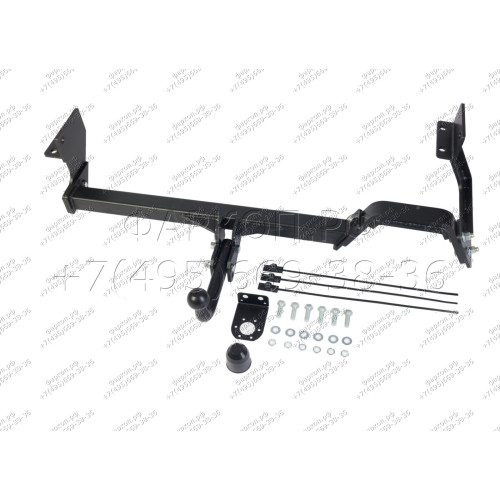 H.T46.A HALTY Фаркоп на Toyota Estima 2000-2006 (в т.ч. комплектация Aeras), Toyota Alphard 2002-2008, Toyota Previa 2000-2006. Возможно потребуется подрезка бампера. Тип шара: A. Нагрузки: 750/75 кг, масса фаркопа 21,8 кг